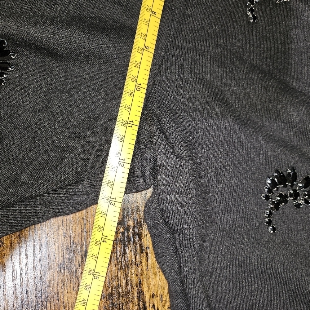 NWT Juicy Couture Embellished Joggers Medium Black - Picture 6 of 7